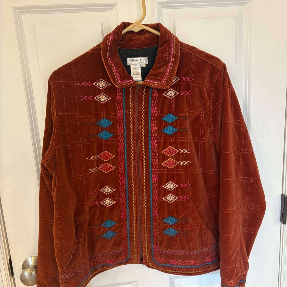Coldwater Creek Women's Rust Jacket